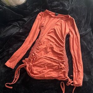 Rue 21, Size: S, Burnt Orange, Bodycon dress